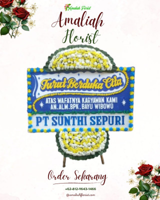 Papan Bunga Duka di Sumarambu